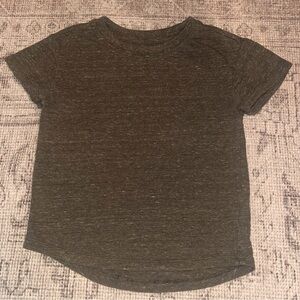 Boys army green heather t shirt